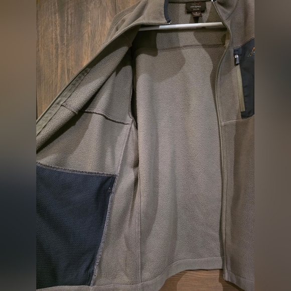 Greg Norman Fleece Full-Zip Lightweight Jacket Size Small - Picture 4 of 7